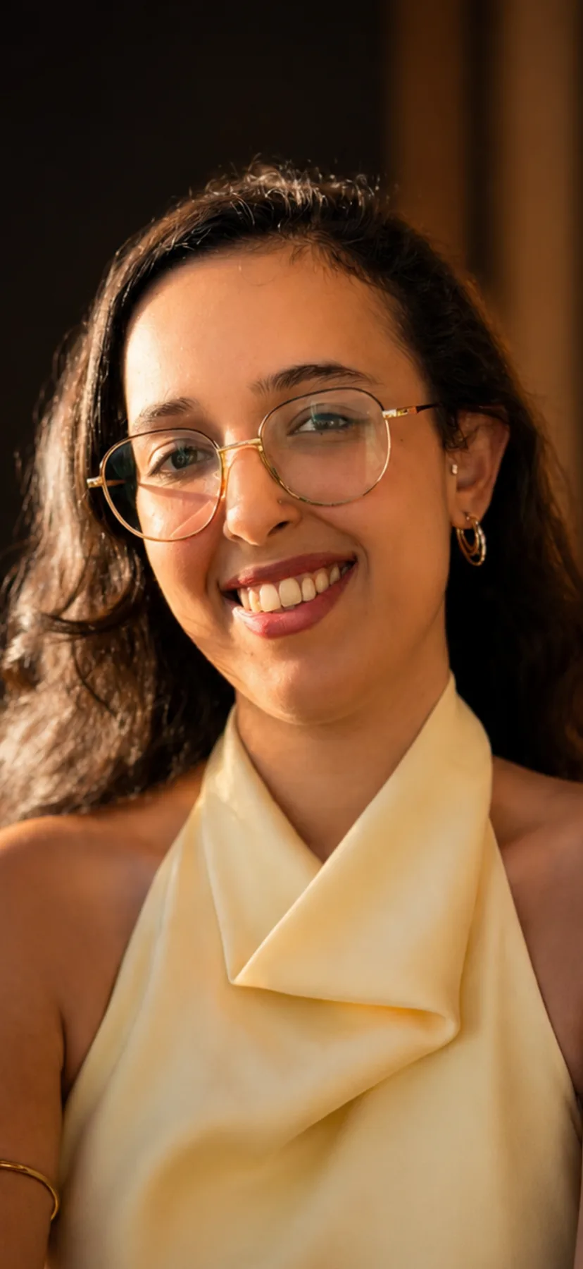 Portrait of composer Zineb Haffari